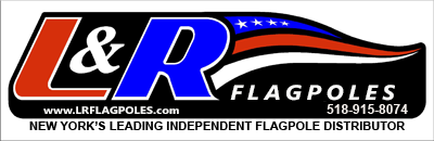 L R FLagpoles Logo